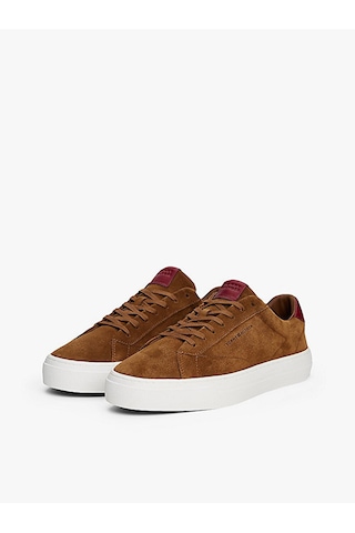 Tommy Hilfiger Premıum Dress Cupsole Suede Erkek Kahverengi Spor Ayakkabı - Fm0fm05573