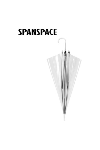 Spanspace Şeffaf 8 Telli Şemsiye, Şeffaf