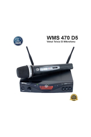 Akg Wms 470 Vocal Set D5 El Tipi Telsiz Mikrofon