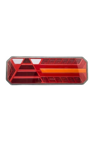 Wolfram 12v-24v Stop Lambası Neon Ledli-kayar Sinyalli 6 Fonksiyonlu 400 145 45 Mm E9 Sağ