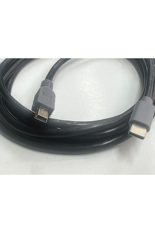 0.5 Metre Typec Mini Usb Kablo Yarım Metre Typec 5 Pin Kablo