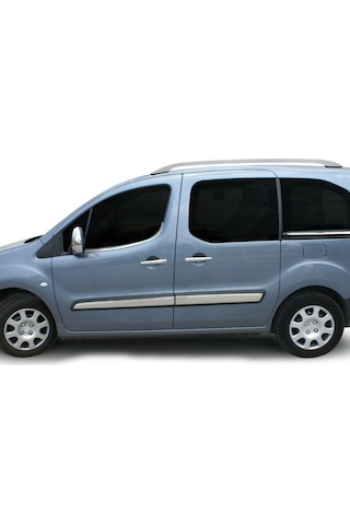 Citroen Berlingo Krom Yan Kapı Çıtası 4prç 2008 Ve Üzeri P.çelik Uyumlu