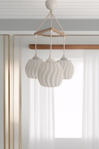 Modern Sarkıt Üçlü Bohem Avize 23x27 Cm Bubble Serisi Salon Mutfak Oturma Odası Cafe Bar Çok Renkli