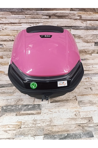 32 Lt Motosiklet Arka Çanta Bgc Top Case Pembe