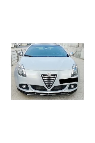 Alfa Romeo Giulietta 3 Parça Ön Lip Plastik Parlak Siyah Karlık-ön-ek-bodykit 2010+