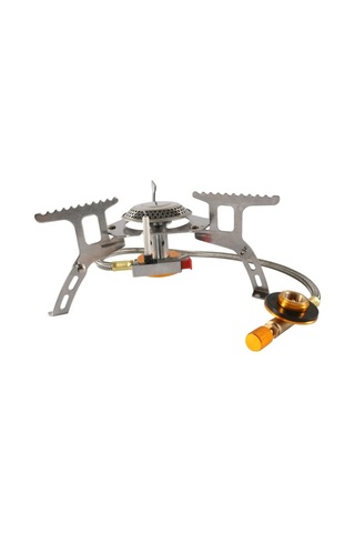 A6625-02 Portatif Gaz Ocağı Dış Mekan Split Brülör Çakmaklı Çok Renkli