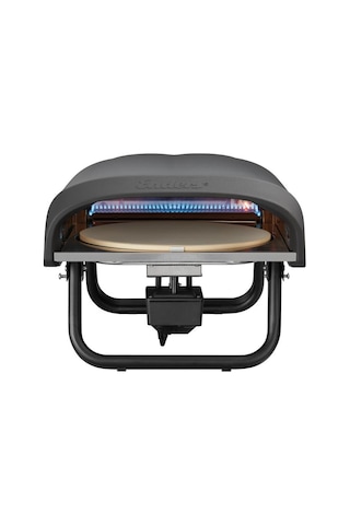 Paco Rotate Gazlı Pizza Fırını 4 Kw Siyah