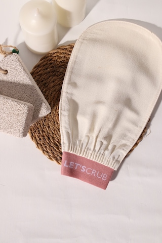 Let'scrub Floş İpek Banyo ve Duş Kesesi Peeling Eldiveni