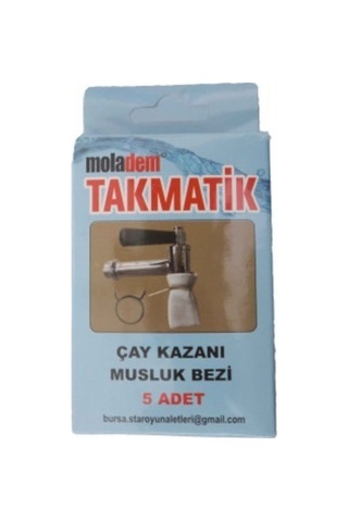 Çay Ocağı Kazanı Için Çaydem Musluk Bezi 5 Adet 1 Pk.
