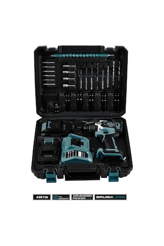 Assur Pro 21V Çift Akülü Kömürsüz 450nm Somun Sıkma Sökme - 2888