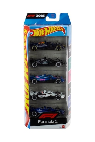Hot Wheels Formula 1 5'li Araba Seti Jln11