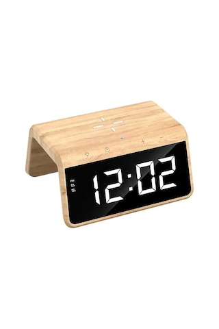 Sunowl So700 Saat,led Işık,15w Kablosuz Hzılı Şarj