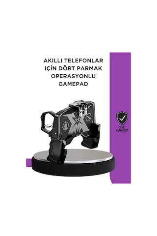 Tetikli Mobil Gamepad Ergonomik Kavramalı Oyun Atı