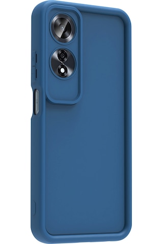Oppo A60 Kılıf Kamera Korumalı Zore Ananas Kapak Siyah
