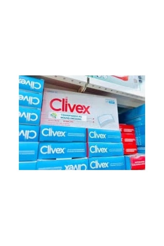 Clivex Su Geçirmez Pedli 5x9cm 10 Adet