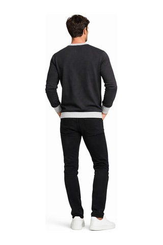 Alexander Gardi Bisiklet Yaka Basic Sweatshirt Unx-145901 Siyah