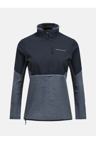 Peak Performance W Freelight Alpha Half Zip Frosty Haze Kdn İçlik G80441020-30694 Siyah