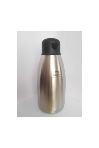Çelik Termos 3 Litre Metalik Renk 12 Saat Yalıtım Kutulu Gıda Temasına Uygun - Spor & Outdoor Diğer