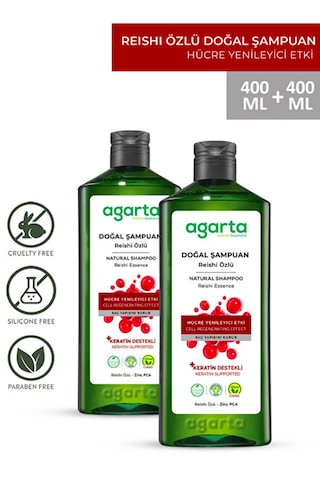 Agarta Reishi Özlü Şampuan 2 x 400 ML