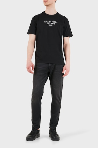 Calvin Klein Erkek T Shirt Lv14rf804g Ub1 Siyah