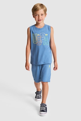 U.S. Polo Assn. Erkek Çocuk Mavi Pijama Takım 50328671-vr036