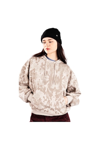 Vans Mte Kennett Printed Kadın Sweatshirt Kahverengi