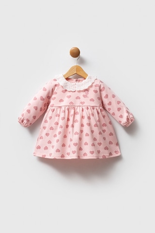 U.S. Polo Assn. Kız Bebek Pembe Elbise 5274-49015 Pembe