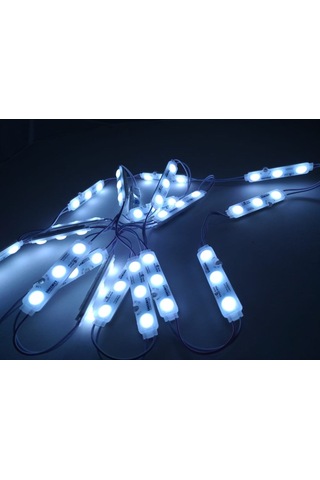 Samsung 3'lü Led Modül Beyaz 10 Adet
