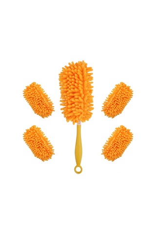 Hangfox Redones Mikrofiber Süpürge Takımı: Yeniden Kullanılabilir 4 Adet, Çoğu Sapla Uyumlu, Yüksek Tavan Ve Mobilyalar İçin Toz Temizliği