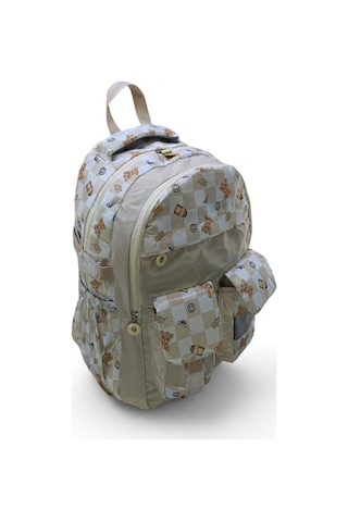 Baginn Damalı Desen Sırt Çantası İlköğretim Okul Çantası 001