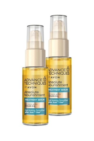Avon Advance Techniques Argan Yağı İçeren Besleyici Saç Serumu 2 x 30 ML