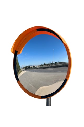 Trafik Güvenlik Aynası 80 Cm Sarı-siyah