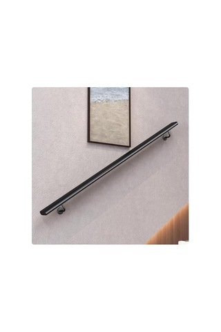 Modern Minimalist Metal Merdiven Küpeşte, İç/dış Mekan Merdivenleri İçin Kaymaz Güvenlik Korkuluğu, Altın, Beyaz, Siyah, 4,6 Ft 140 Cm - Tavan Arası Ve Ev Dekoru İçin Mükemmel