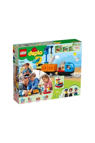 LEGO® Duplo 10875 Kargo Treni 105 Parça