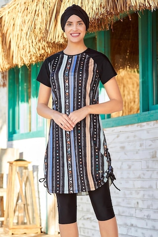 Adasea 3409 Yarım Kol Taytlı Mayo 001