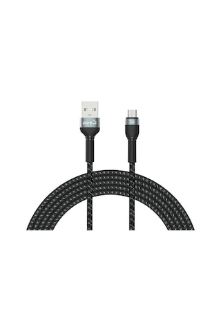 Shira Serisi Micro Usb Kablo 3 Metre-Siyah