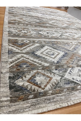Merinos Halı Valeria Serisi 91008-060 Vintage Etnik Desenli Salon Oturma Odası Halısı Çok Renkli