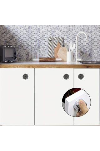 Hombey 3 Adet Abs Duvar Tipi Mutfak Banyo Havlu Tutucu, Silikon Pençeli, Kayma Engellli, Yumuşak Ve Güvenli, Kolay Kurulum Gümüş