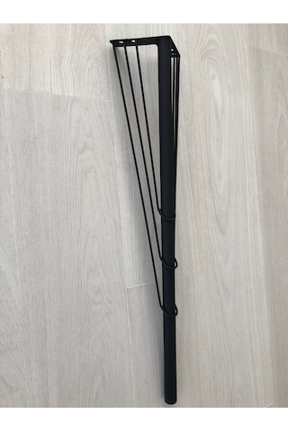 METAL,VENÜS 71*12*12 CM SİYAH, MASA, DRESUAR AYAĞI ( 4 ADET)