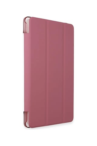 Samsung Uyumlu Galaxy X610 Tab S9 Fe Plus 12.4 Kılıf Tablet Smart Kılıf - Pembe