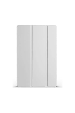 Galaxy Tab S9 Fe Plus Uyumlu Zore Smart Cover Standlı 1-1 Kılıf-gri