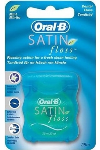 Oral-B Satin Floss Nane Aromalı Diş İpi 25 M x 2 Paket