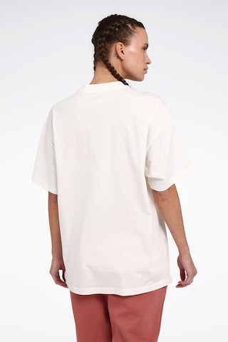 Reebok New Id Ovrs Tee Ekru Kadın Kısa Kol T-shirt Bej
