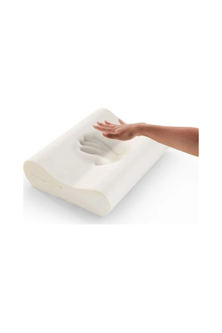 Doqu Home Visco Comfort Yastık 51 X 42 + 13 Cm - Beyaz Beyaz