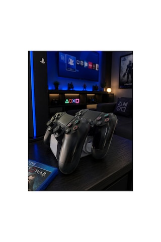 Playstation 4 İkili Kol Standı Gri