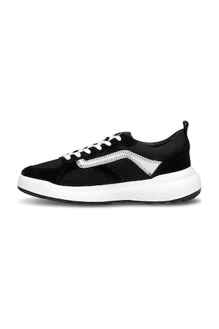 Marcomen 21161 Erkek Hakiki Deri Klasik Sneaker Siyah