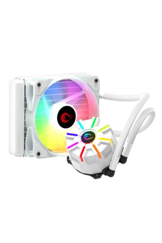 Rampage Helıos C1 Beyaz 68cfm 1800rpm Rainbow Amd Am5/ıntel Lga1700 120mm Sıvı Soğutmalı Cpu 120MM FAN