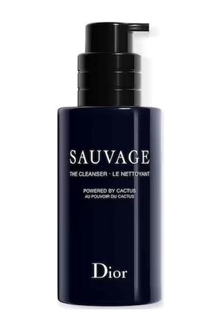 Dior Sauvage The Cleanser - Face Cleanser For Men Black Charcoal And Cactus 125 Ml