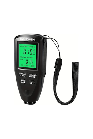 Boatshop1 Goxawee Siyah Boya Kalınlık Ölçer 0 2000um Kaplama Ölçer Lcd Ekran Otomatik Kalibrasyon Fe Nfe Algılama Araçlar İçin