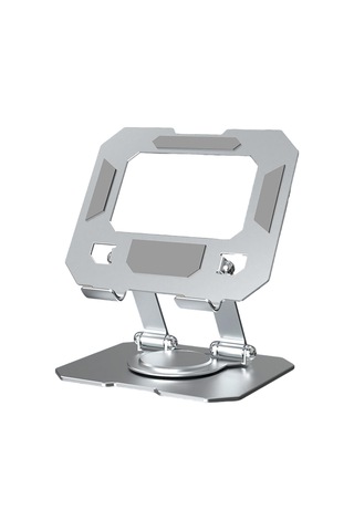 360 Derece Rotasyon Dizüstü Bilgisayar Dizüstü Bilgisayar Standı Dizüstü Bilgisayar Tableti İçin Masa Karbon Çelik Bilgisayar Standı